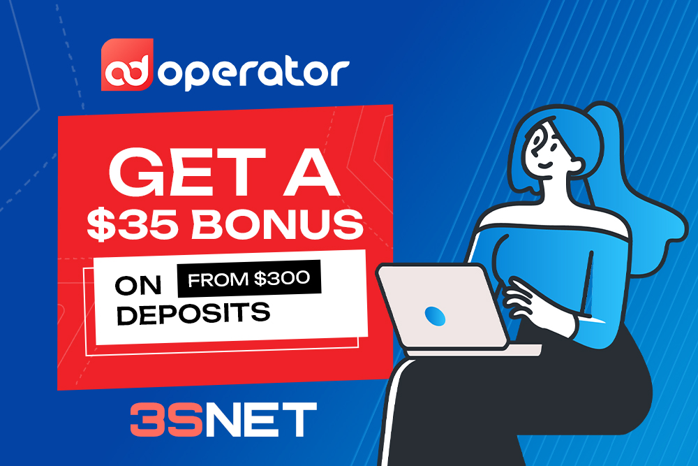 Look for a promo code for a discount in AdOperator on 3SNET!