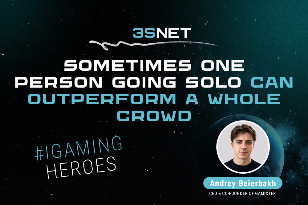 Andrey Beierbakh, CEO & Co-Founder of Gamixter