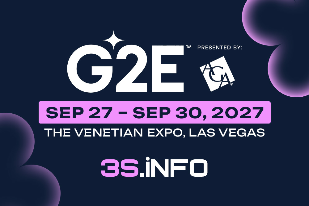 Global Gaming Expo (G2E) in Las Vegas, September 27-30 - 3S.INFO