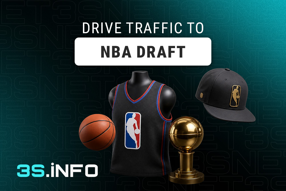 Drive traffic to the NBA Draft with 3SNET!