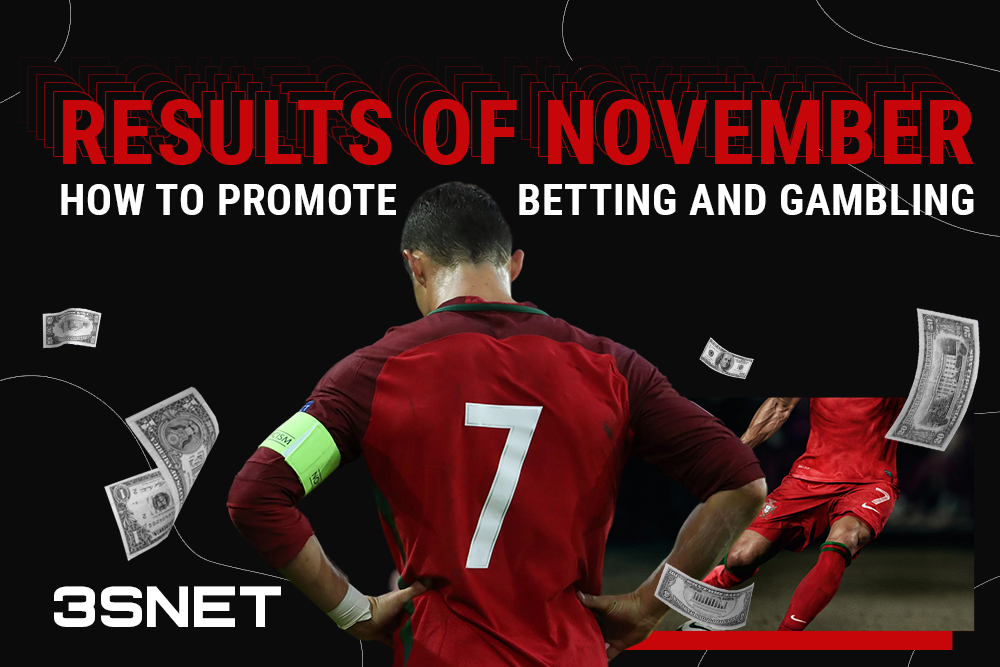How to promote betting and gambling: November Rresults