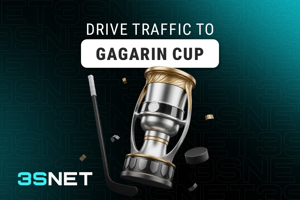Drive traffic to Gagarin Cup with 3SNET!