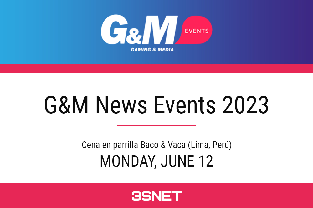 Gaming & Media (G&M) News Events Peru 2023 will be held on June 8