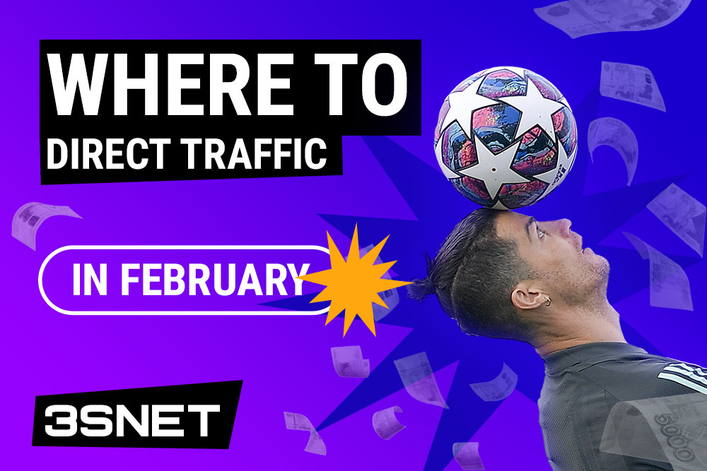 2024 February Where to direct betting trafic 3snet