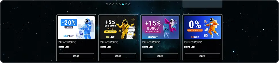 Text Graphic Block in the Promo Codes section