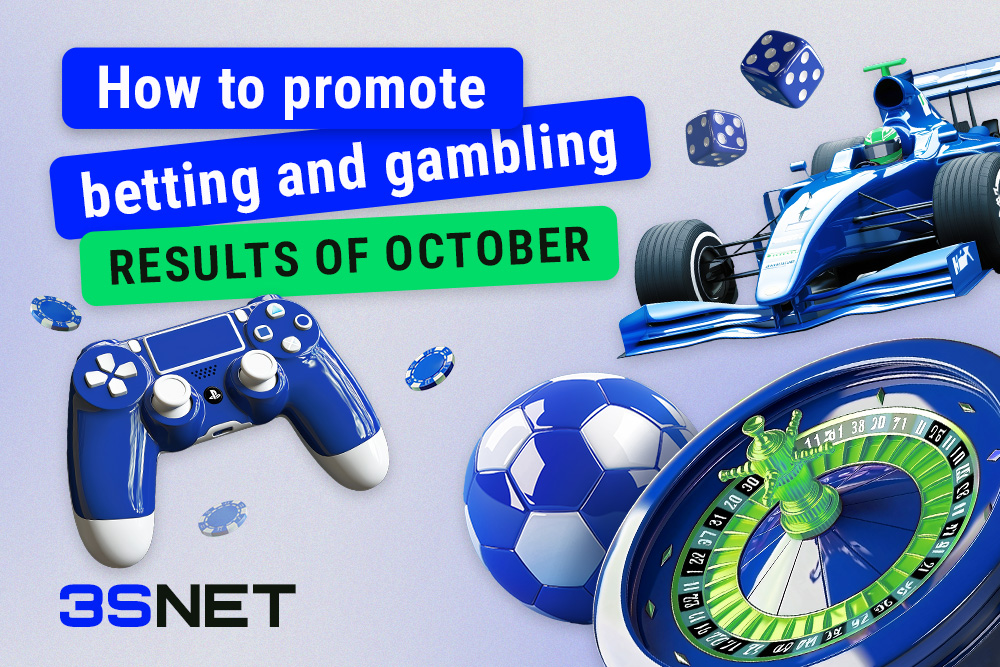 How to run betting and gambling: october results