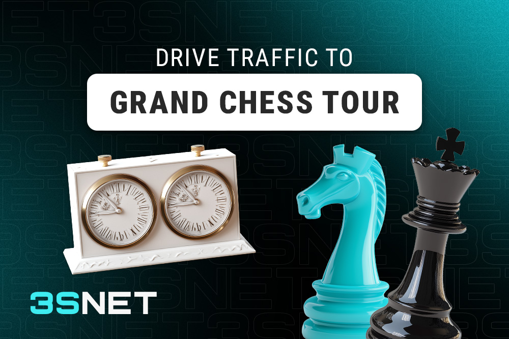Drive traffic to Grand Chess Tour with 3SNET!