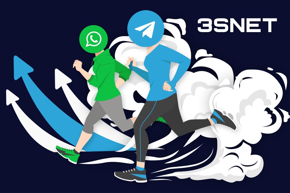 Telegram vs WhatsApp: где больше трафика