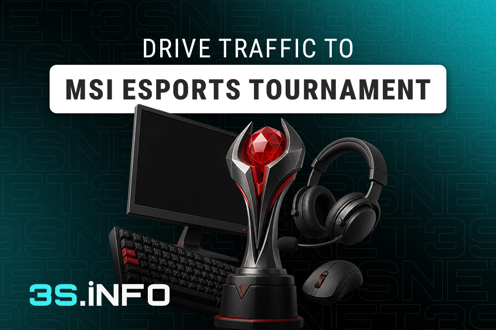 Drive traffic to the Mid-Season Invitational with 3SNET!