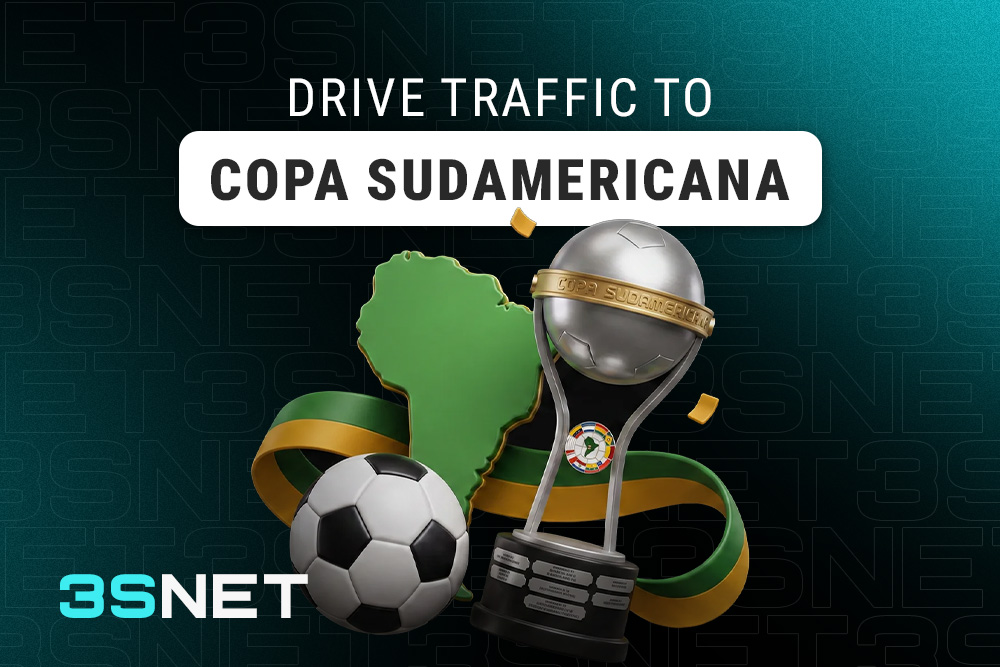 Drive traffic to Copa Sudamericana with 3SNET!