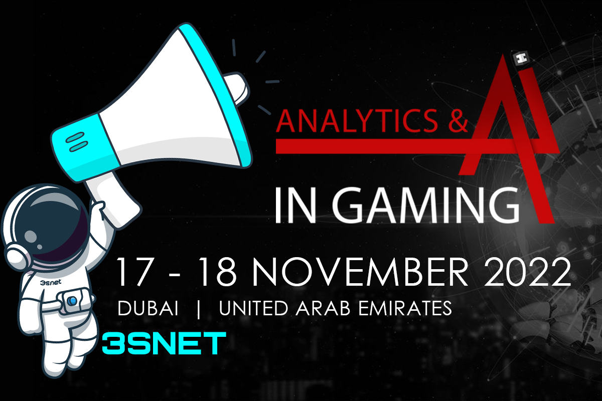 The Analytics & AI in Gaming conference will take place on 17 and 18 November