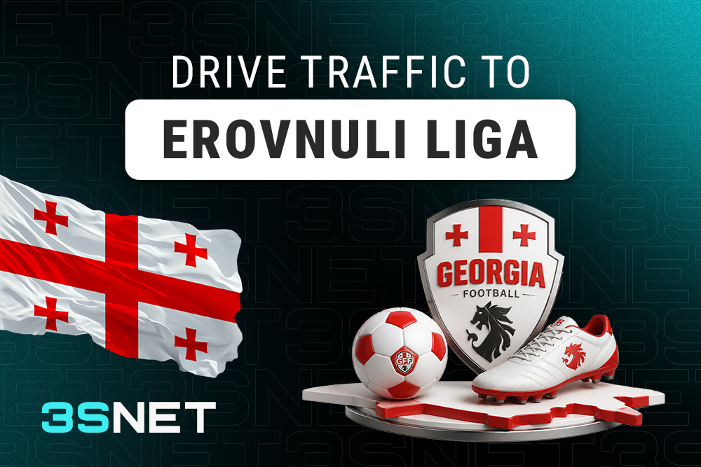 Drive traffic to Erovnuli Liga with 3SNET!
