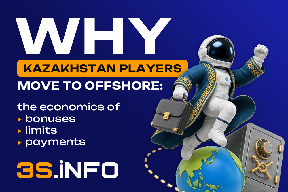 Why Kazakhstani Players Go Offshore: The Economics of Bonuses, Limits, and Payments
