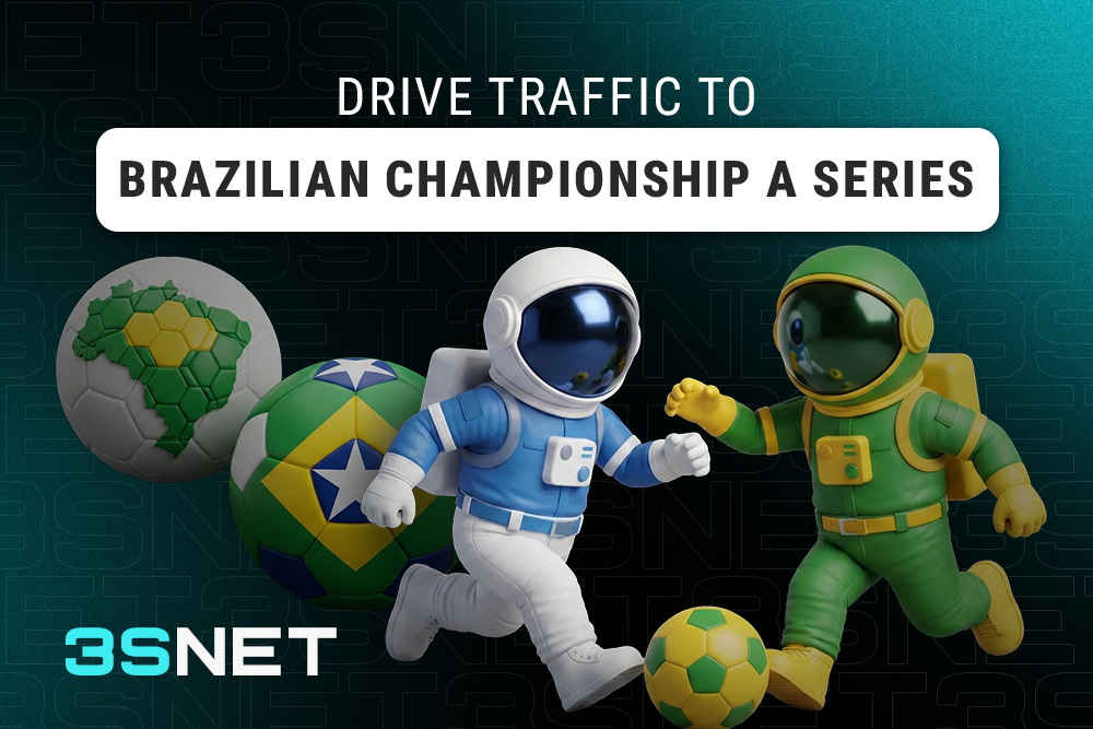Drive traffic to Brazilian Championship A Series with 3SNET!