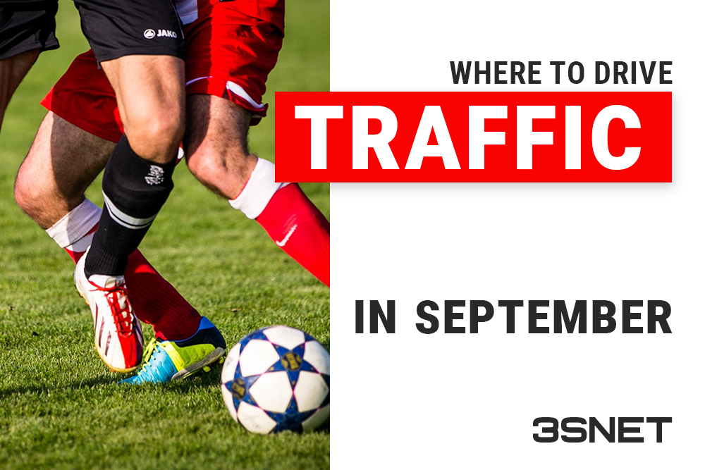Where to direct traffic in September?