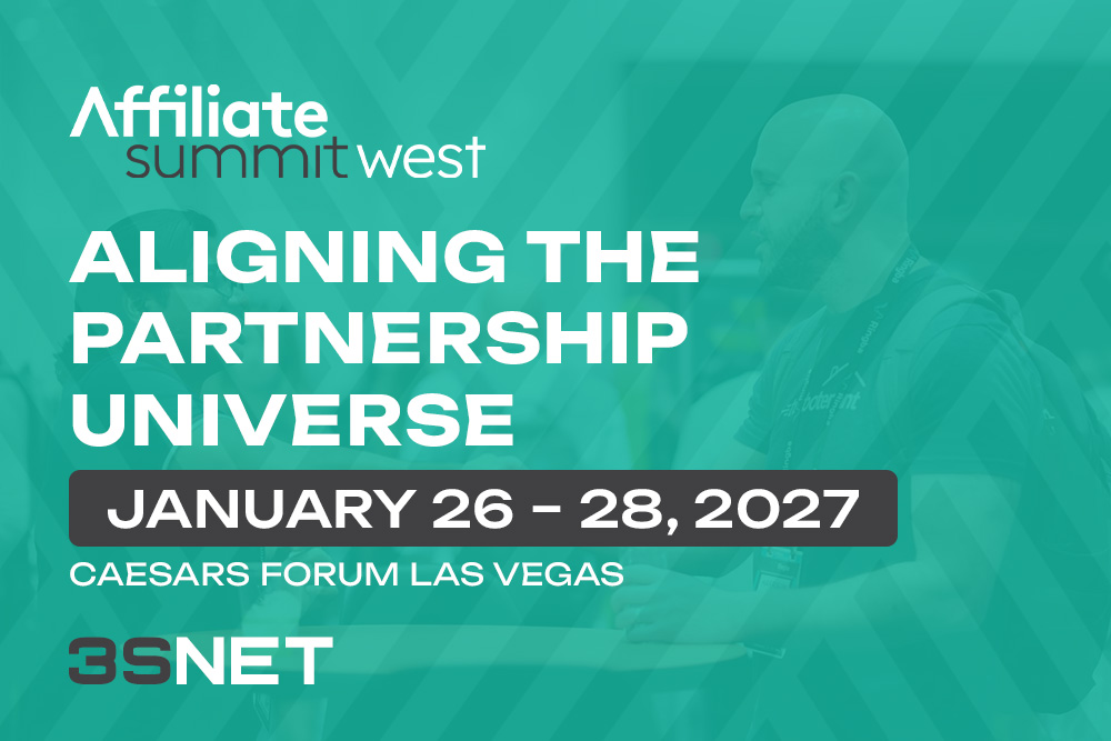 Affiliate Summit West 2027 in Las Vegas, USA, January 26–28 - 3S.INFO