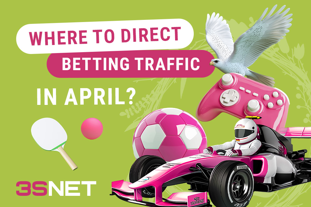 Where to pour betting traffic in April 2025 all important top sports events on 3SNET