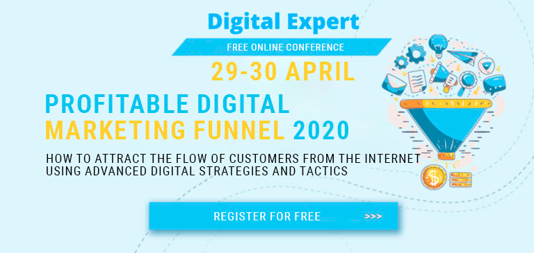 29-30 April “2020 profitable digital marketing funnel” online conference - 3snet