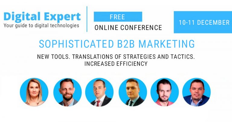 An online conference «Advance B2B-marketing» will take place on 10-11 December 2020 - 3snet