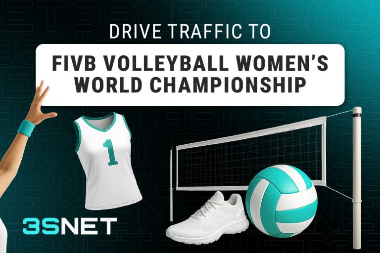 Drive traffic to FIVB Volleyball Woman's World Championship with 3SNET!