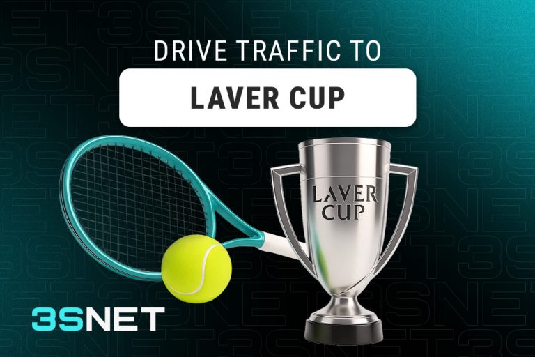 Drive traffic to Laver Cup with 3SNET!