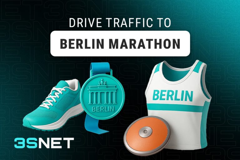 Drive traffic to Berlin Marathon with 3SNET!