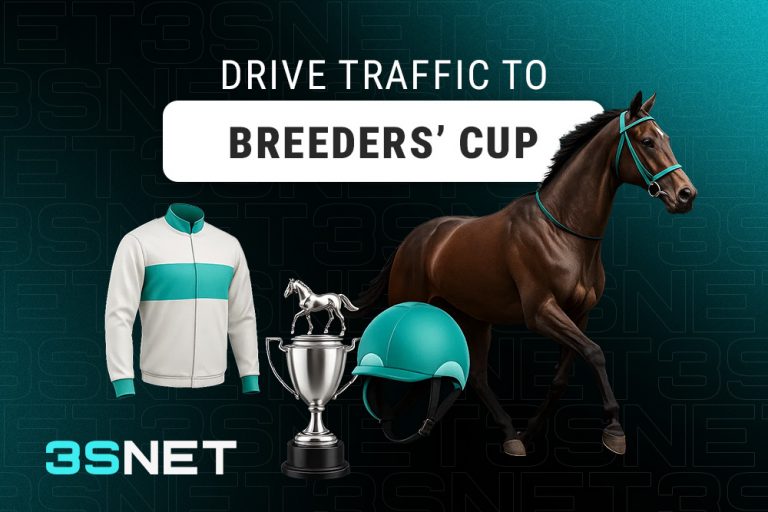 Drive traffic to Breeders' Cup with 3SNET!
