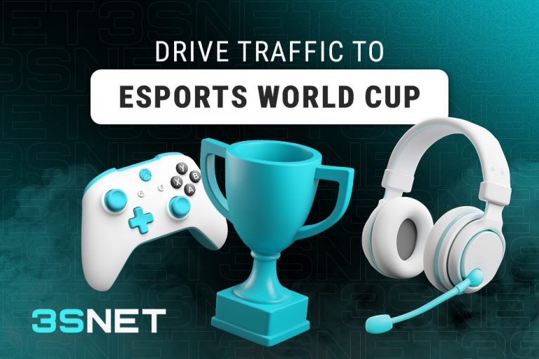 Drive traffic to Esports World Cup with 3SNET!