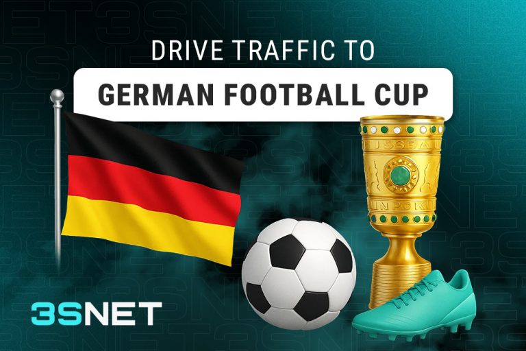 Drive traffic to German Football Cup with 3SNET!