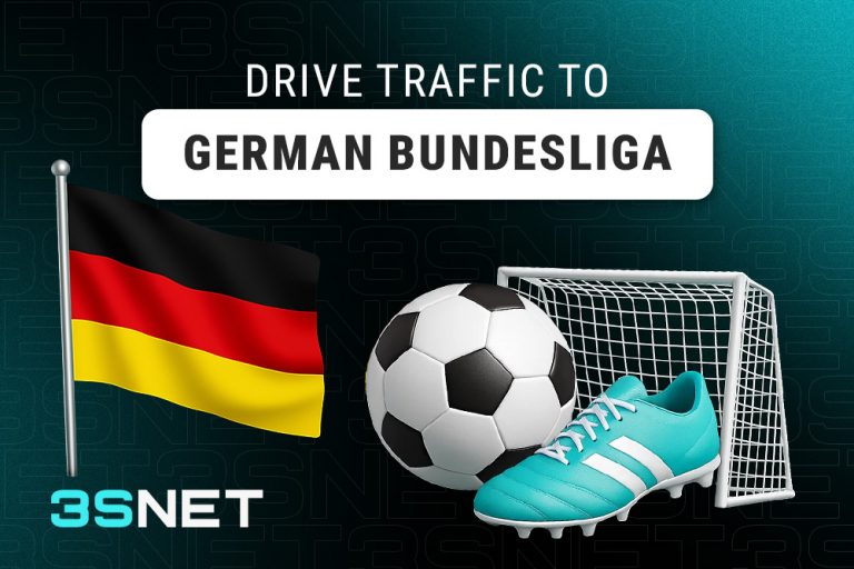Drive traffic to German Bundesliga with 3SNET!