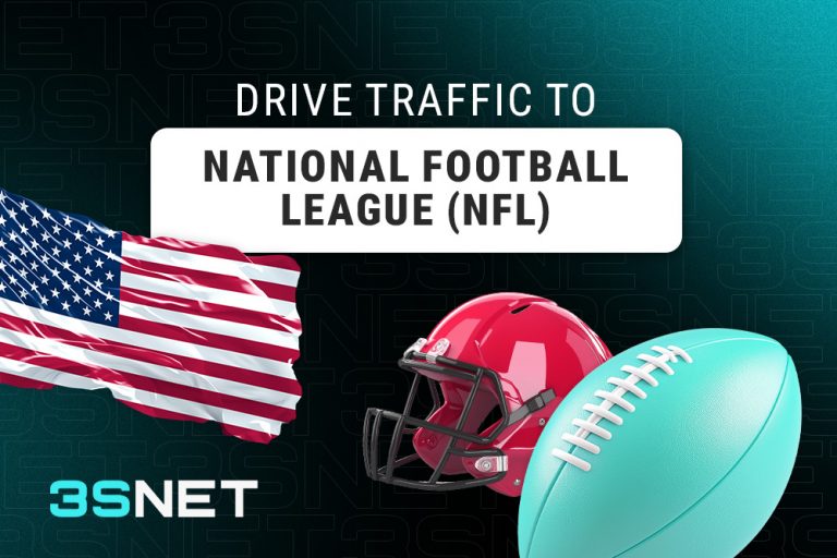 Drive traffic to National Football League with 3SNET!