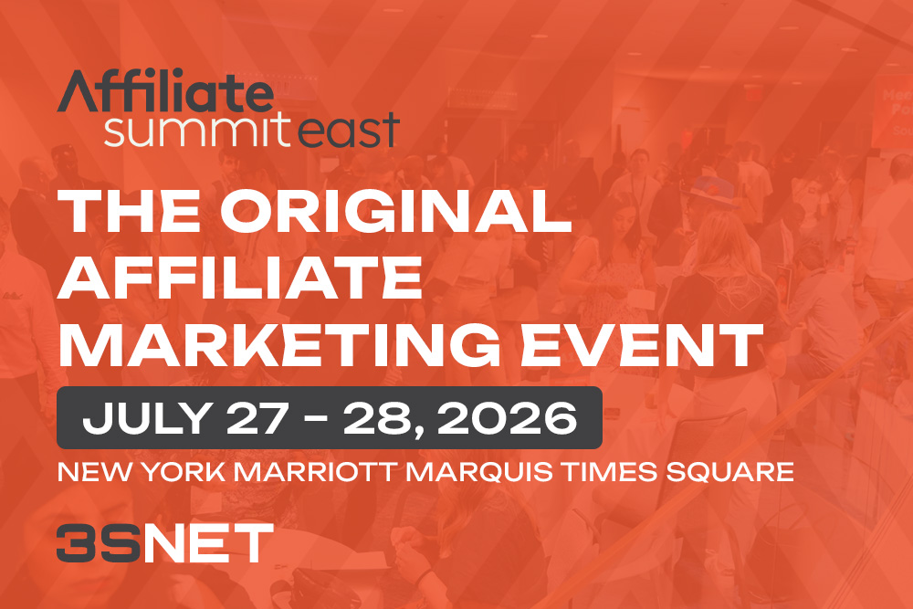 Affiliate Summit East 2026 — July 27-28, 2026, New York