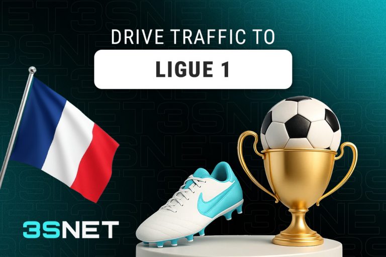Drive traffic to the French football championship (Ligue 1) with 3SNET!