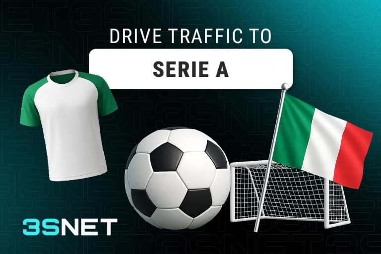 Drive traffic to Serie A with 3SNET!