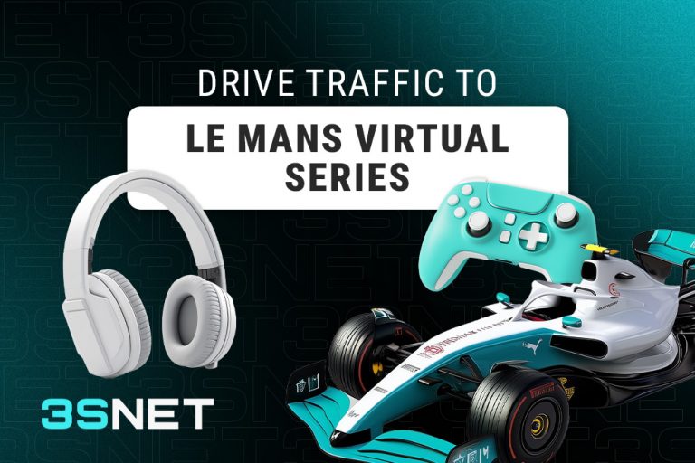 Drive traffic to Le Mans Virtual Series with 3SNET!