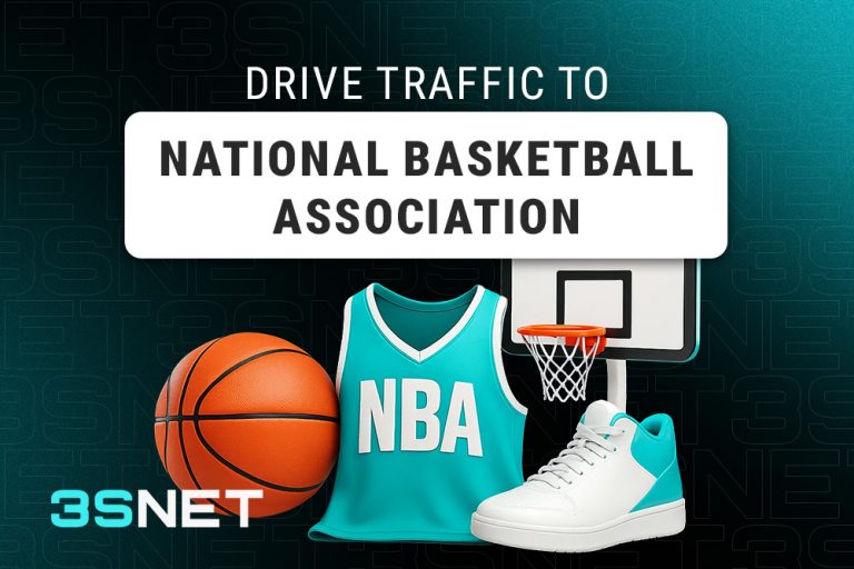 Drive traffic to National Basketball Association with 3SNET!