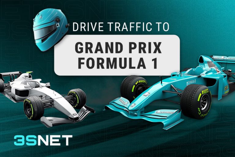 Drive traffic to Fortmula-1 with 3SNET!