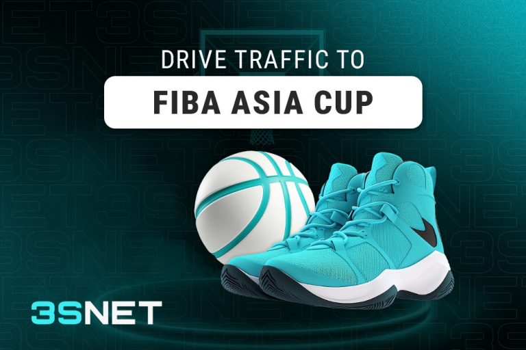Drive traffic to FIBA Asia Cup with 3SNET!