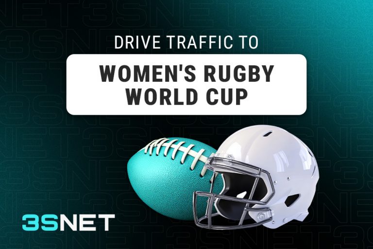 Drive traffic to Women’s Rugby World Cup with 3SNET!