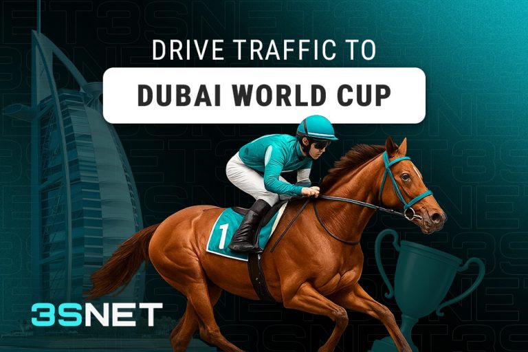 Drive traffic to Dubai World Cup with 3SNET!