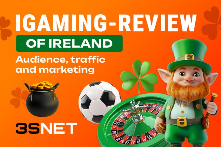 Ireland iGaming Overview on 3S.INFO: Audience, Traffic and Marketing