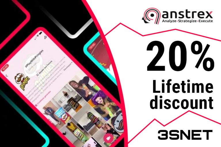 Look for a promo code for a discount in anstrex on 3SNET!