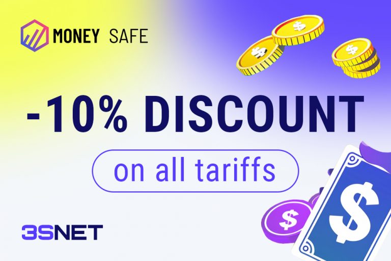Look for a promo code for a discount in Money Safe on 3SNET!