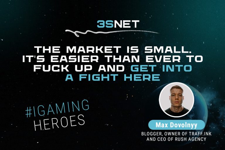 Maxim Dovolniy, Blogger, Owner of Traff.ink and CEO of Rush Agency: "The Market Is Small. It's Easier Than Ever to F*ck Up and Get Into a Fight Here."