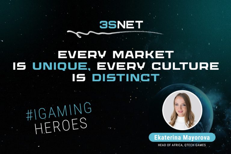 Meet Ekaterina Mayorova, Head of Africa at QTech Games, in a new iGaming Heroes interview on 3S.INFO.